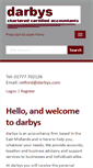 Mobile Screenshot of darbys.com